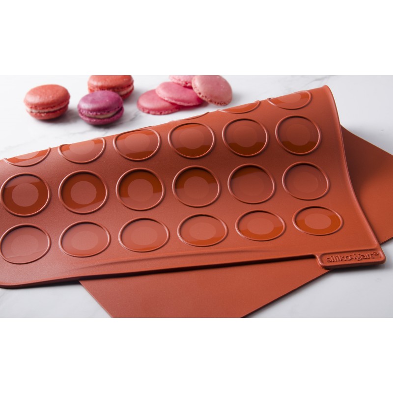Silikomart™ Tapis de cuisson en silicone Macaron français