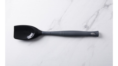 Spatule cuillère silicone Pro+ Noir Le Creuset