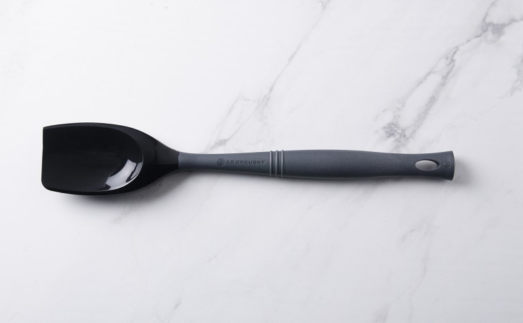 Spatule cuillère silicone Pro+ Noir Le Creuset