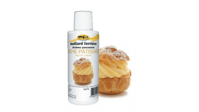 Arôme alimentaire concentré Crème pâtissière 125ml - La bouteille de 125ml