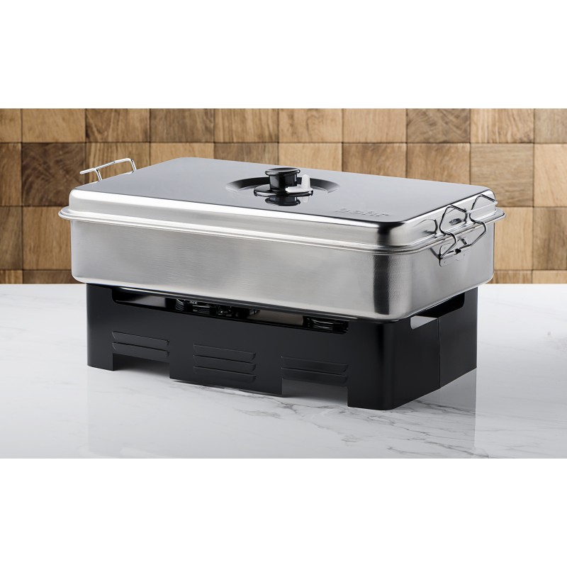 500 g de farine de fumage en hêtre Fumoir de table en acier inoxydable King Deluxe 