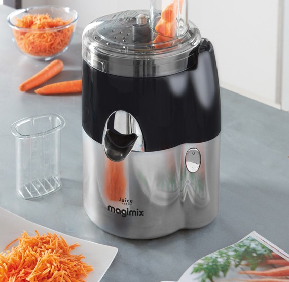 Extracteur de jus Magimix Juice Expert 4 chrome Juice Expert 4 Magimix Chrome, Presse Agrume, Coupe Légume