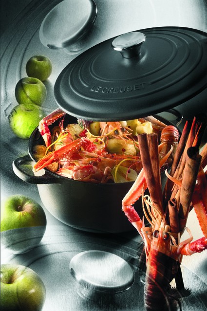 Cocotte en fonte noir Le Creuset 29cm - Compatible induction