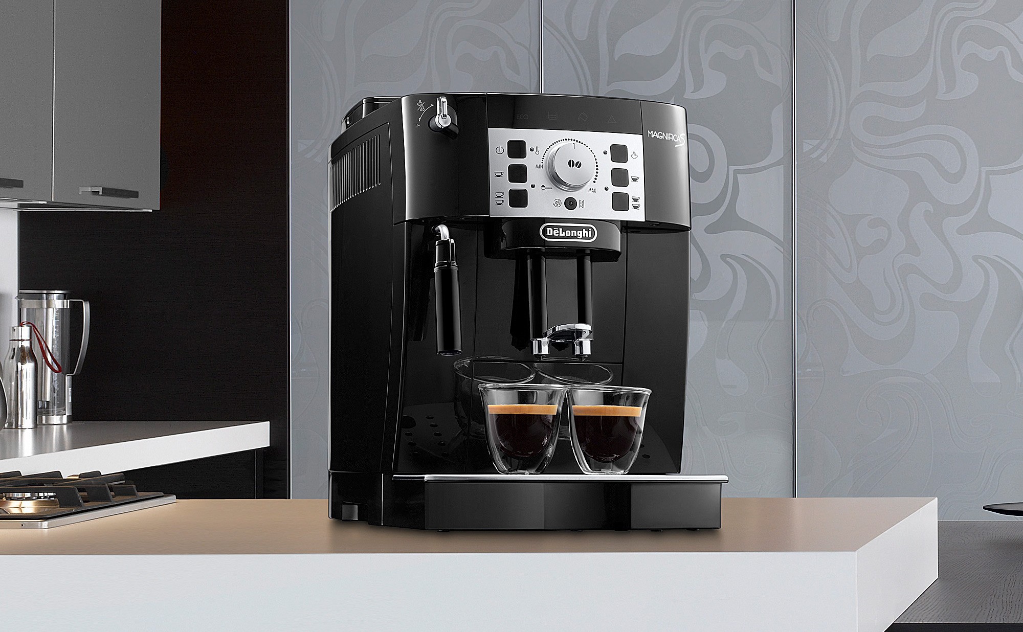 De'Longhi Magnifica S ECAM 22.110.B 1450W Espresso Machine - Black for sale  online