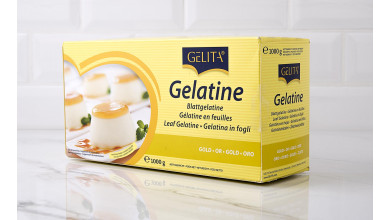 Gélatine en feuilles OR- 1 Kg