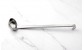 Single-piece stainless steel ladle Diameter 6 cm