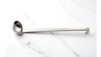 Single-piece stainless steel ladle Diameter 6 cm