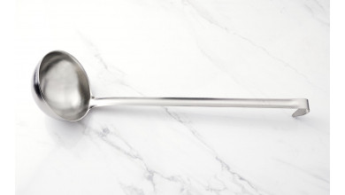 Single-piece stainless steel ladle Diameter 12 cm