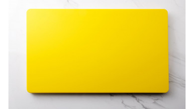 Planche à découper jaune
