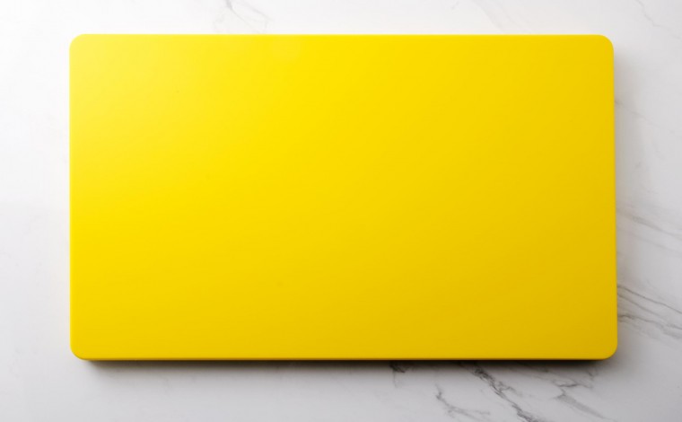 Yellow cutting board