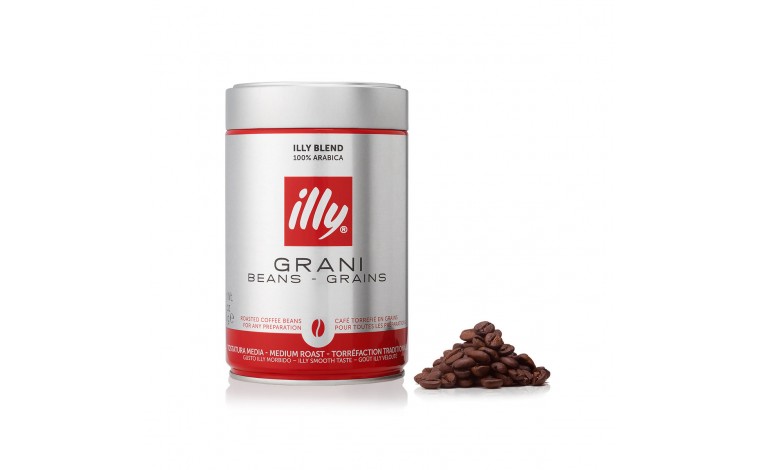 Illy café en grain torréfaction traditionnelle