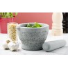 Granite mortar and pestle