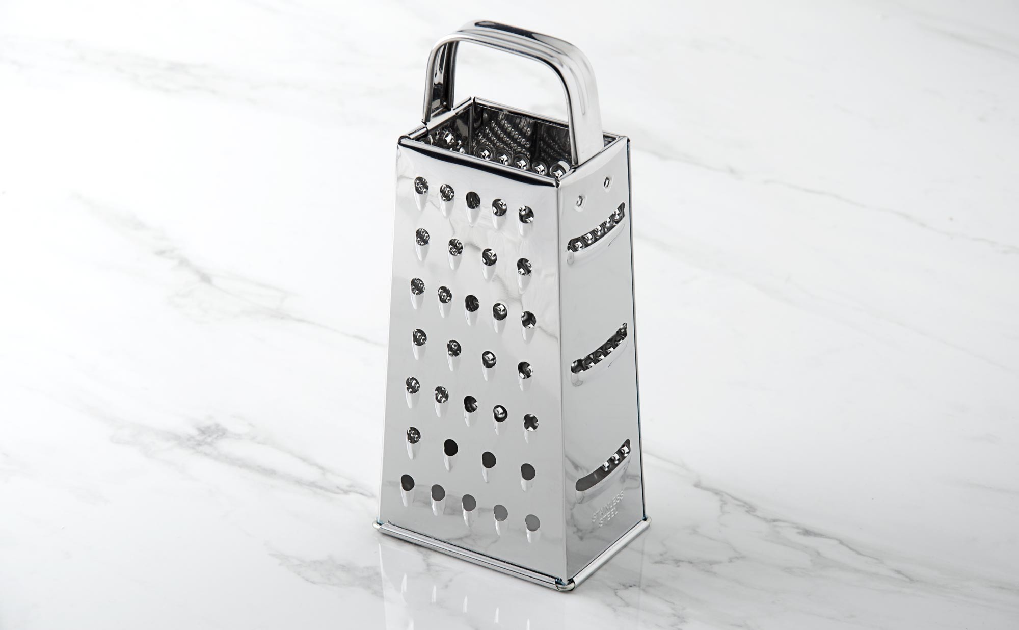 Grate 4 stainless steel faces - Colichef