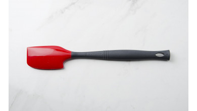 Spatule medium silicone Pro+ Rouge et Noir Le Creuset