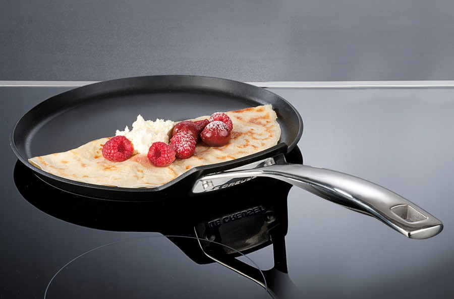 Poêle à crêpes antiadhésive Plaque de cuisson à gaz à induction