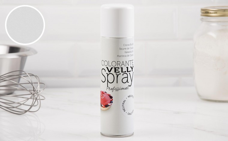 Spray effet velours blanc 250 ML