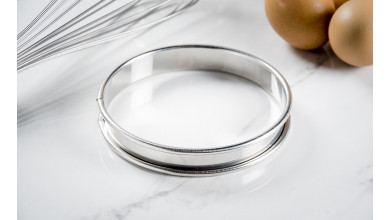 Cercle inox à tarte - Diamètre 12 cm