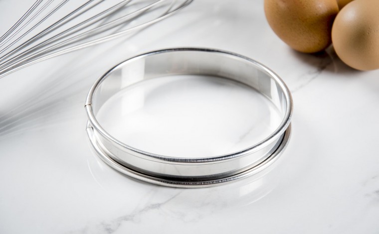 Cercle inox à tarte - Diamètre 12 cm