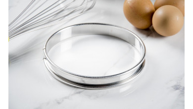 Cercle inox à tarte - Diamètre 14 cm