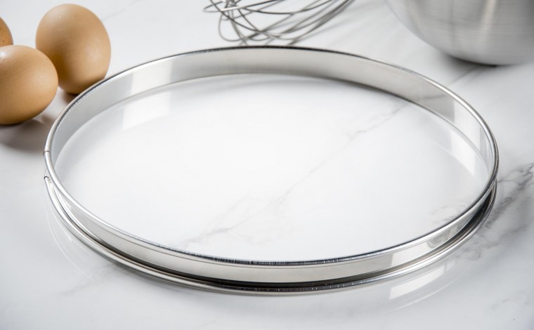 Cercle inox à tarte - Diamètre 26 cm