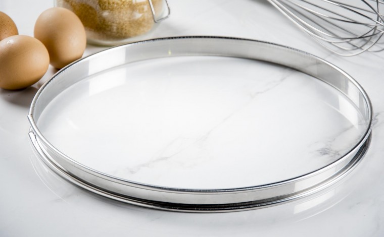 Cercle inox à tarte - Diamètre 28 cm