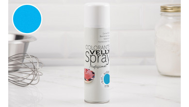 Spray effet velours bleu 250 ML
