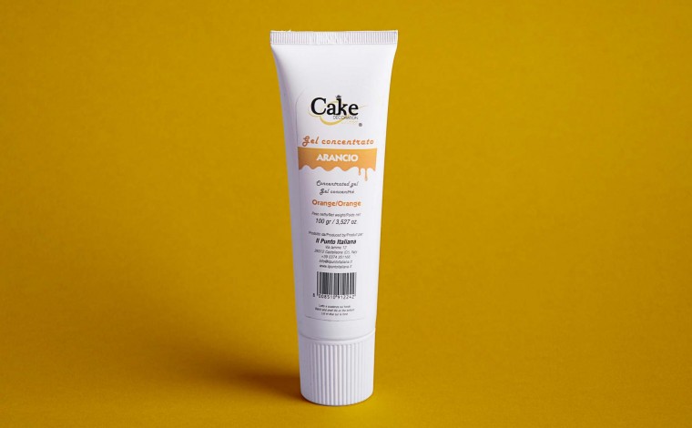 Colorant alimentaire en gel orange 100gr