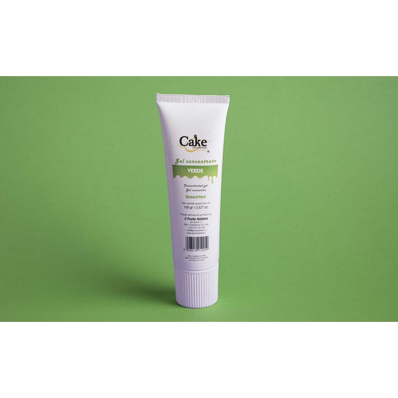 gel green food colouring