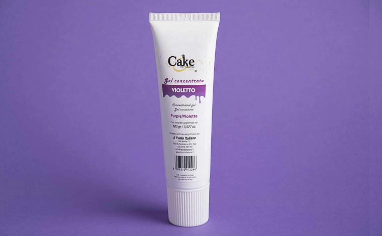 Colorant alimentaire en gel violet 100gr