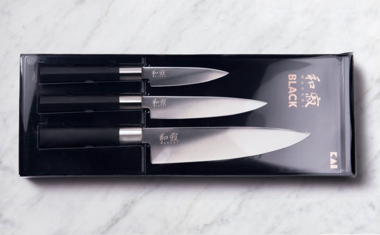 Kai Wasabi set de 3 couteaux
