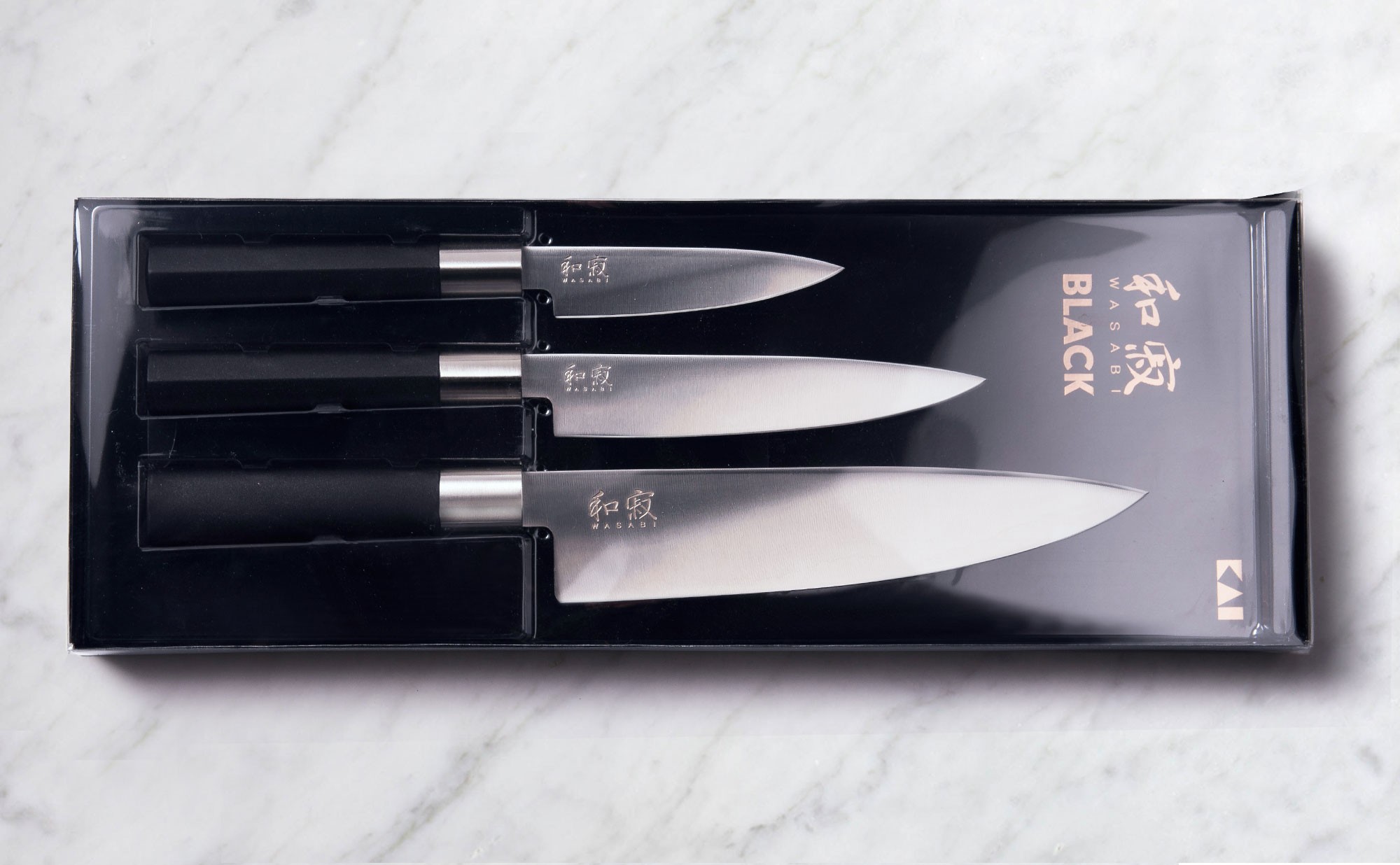 Kai Wasabi set of 3 knives - Colichef