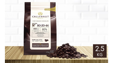 Chocolat noir 80-20-44 pistoles 2,5 kg