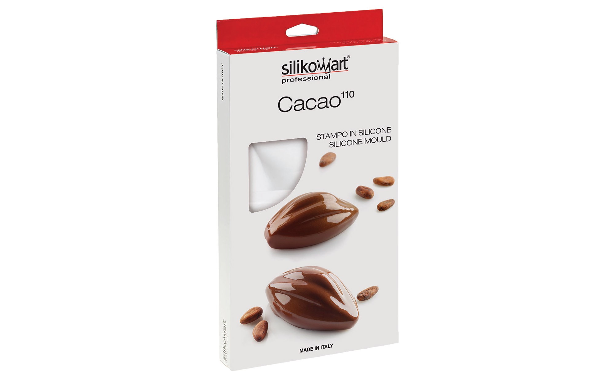 Moule silicone 6 cabosses cacao Silikomart - Meilleur du Chef