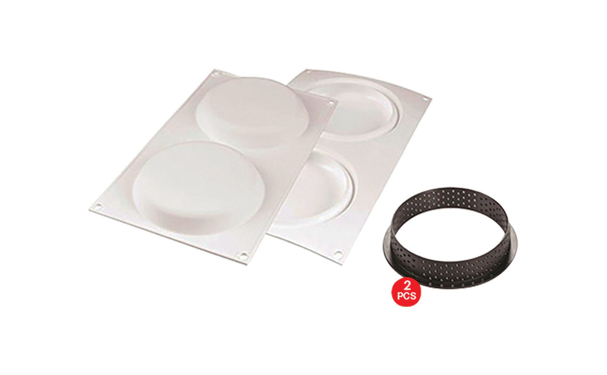 Silikomart Set Insertion Trous et Meringue - moules en silicone :  : Cuisine et Maison