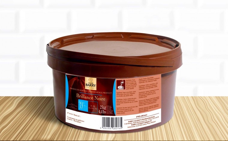 Glaçage au chocolat Brillance noire 2 kg