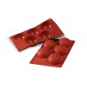 Silicone mold 5 half spheres