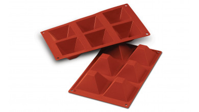 Moule silicone 6 pyramides