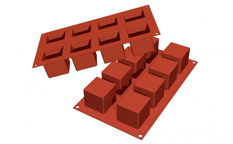 Moule silicone 8 cubes