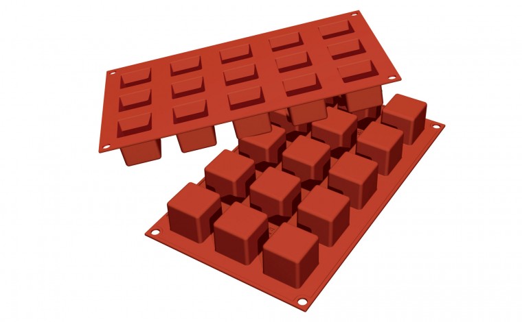 Moule silicone 15 mini cubes