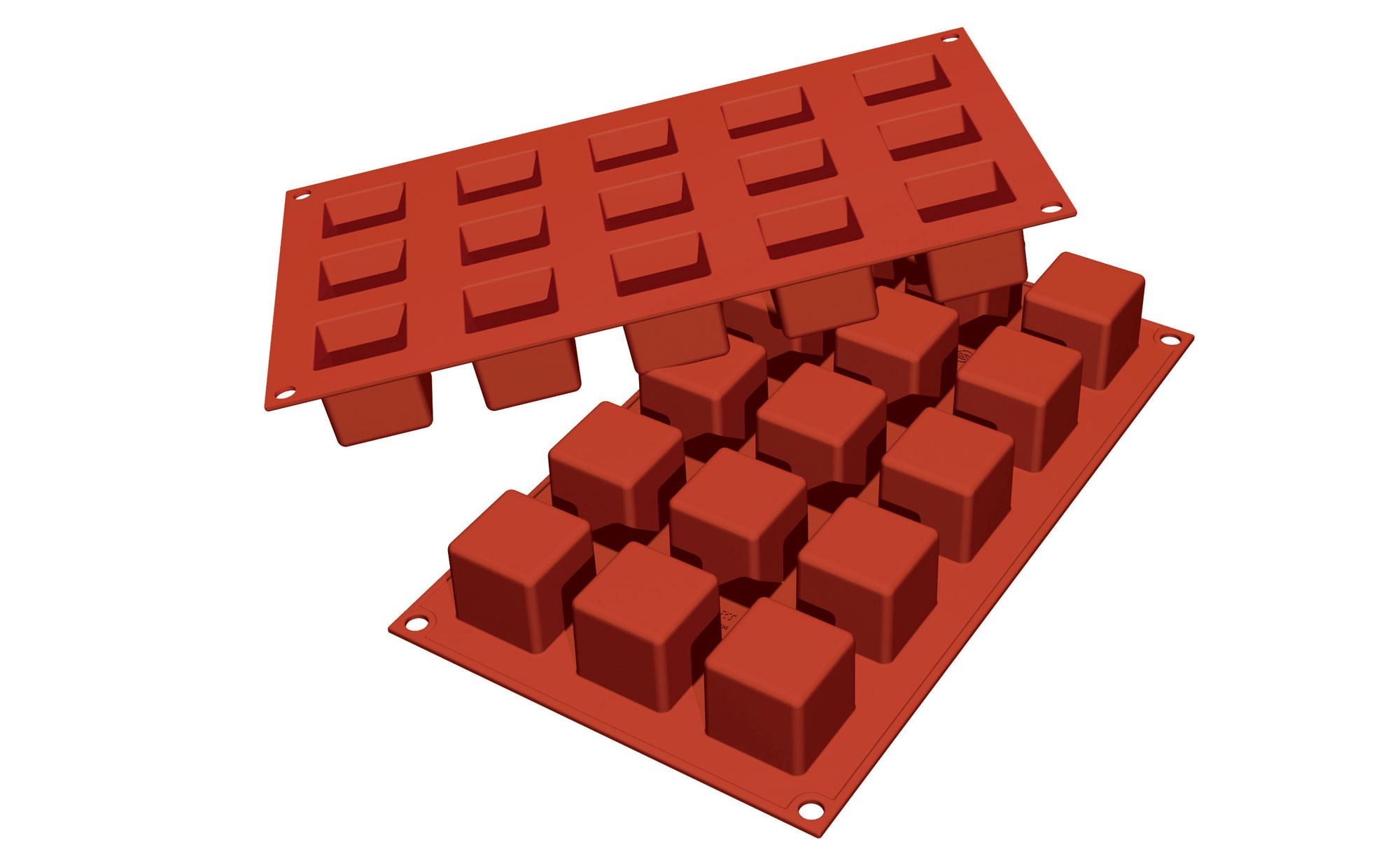 Moule à cubes de chocolat Silikomart
