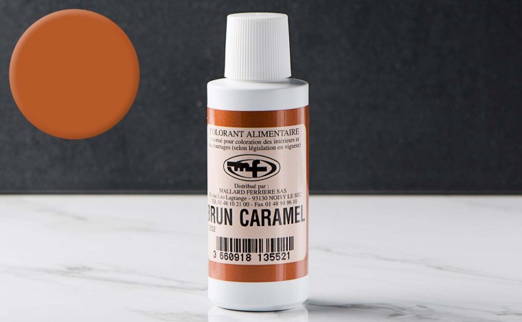 Liquid food colouring Brun Caramel 100ml