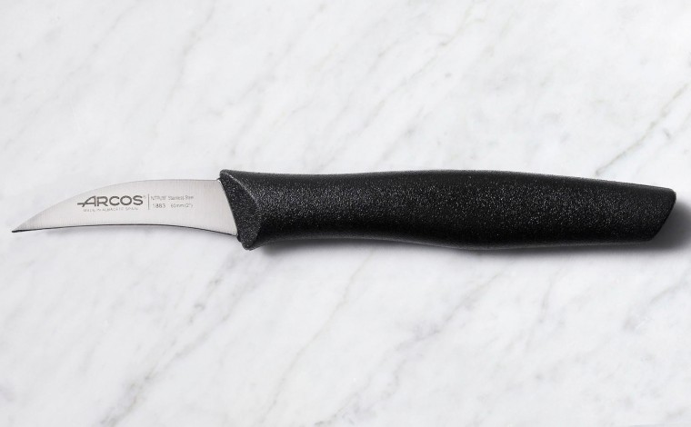 Vegetable knife curved blade 6cm