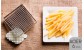 Kit couteau acier et poussoir (6x6 mm) pour coupe-frites