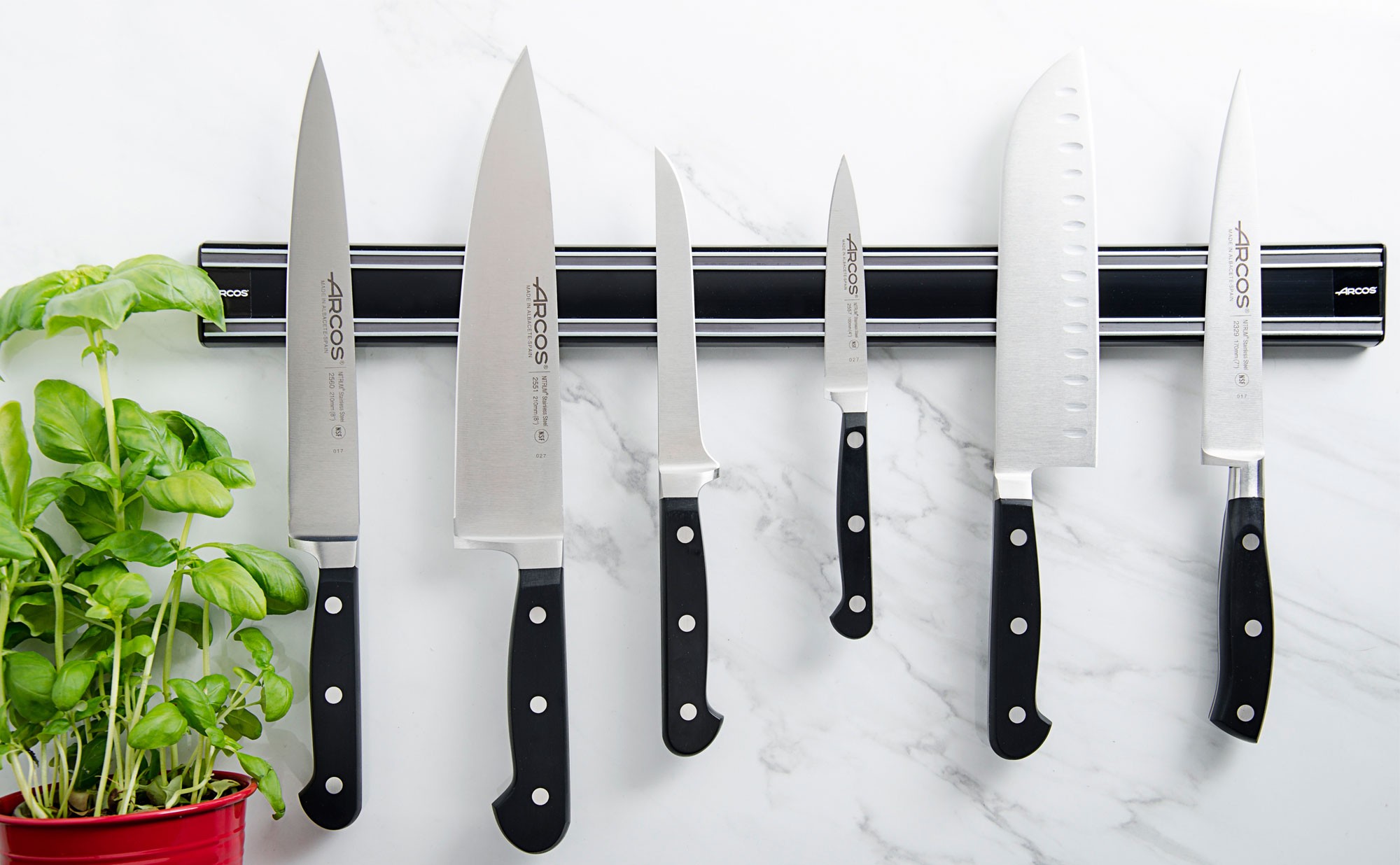 Barre magnétique couteaux - Accessoires de cuisine divers : Buffet Plus