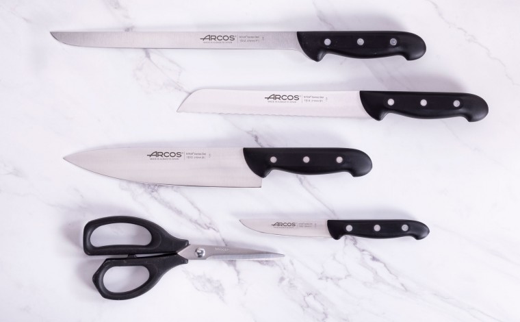 Bloc couteaux de cusine et ciseaux Arcos - Colichef