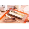 Stainless perforated pie rectangle
