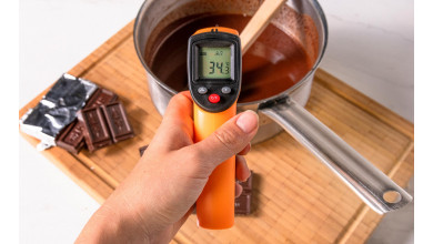 Thermomètre alimentaire infrarouge à visée laser - Colichef.fr