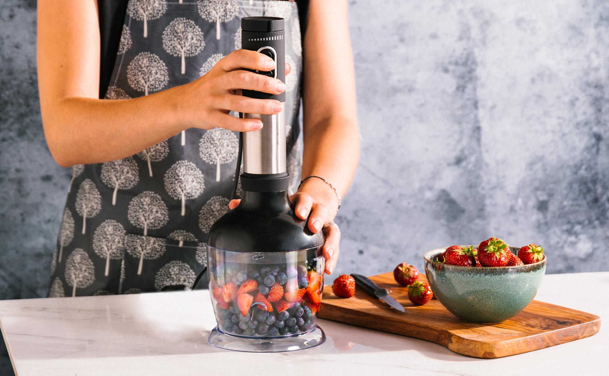 Mixeur plongeant avec ses accessoires - Colichef