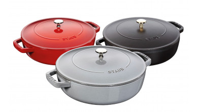 Sauteuse en fonte Chistera 28 cm 3,7 L Staub