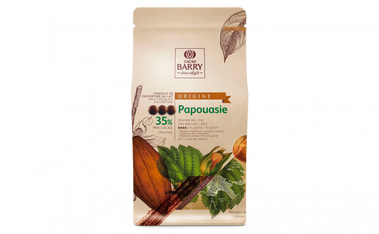 Chocolat au lait Papouasie 75% Pistoles 1 kg
